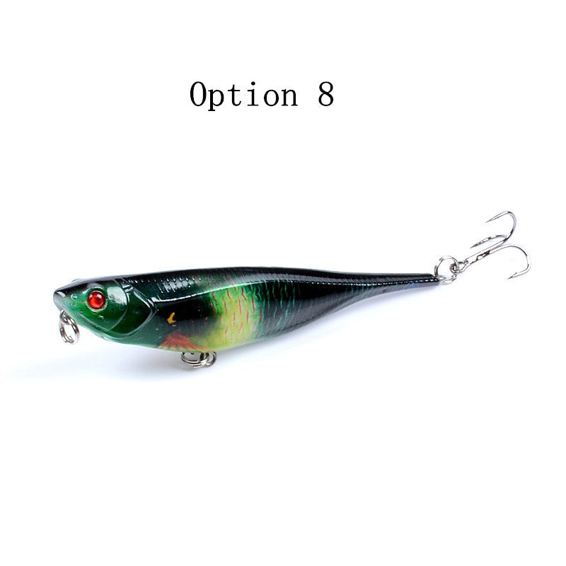 2pc 9.9cm 9.9g top water pencil lure