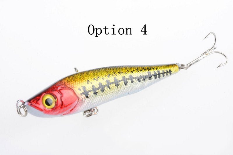 2pc 9.5cm 21g long cast underwater pencil lure
