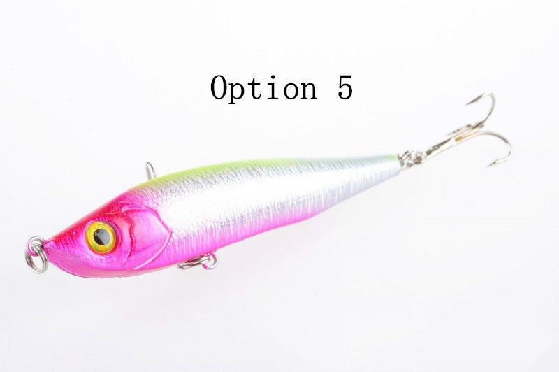 2pc 9.5cm 21g long cast underwater pencil lure