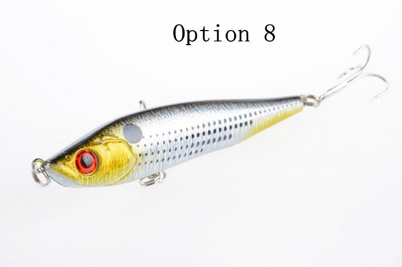 2pc 9.5cm 21g long cast underwater pencil lure