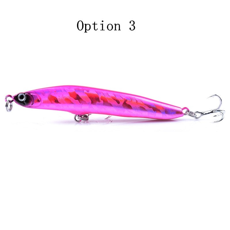 2pc 9.5cm 14g long cast underwater pencil lure