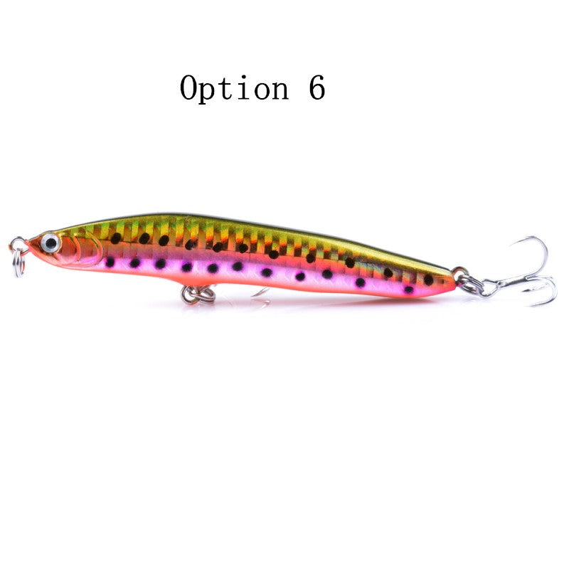 2pc 9.5cm 14g long cast underwater pencil lure