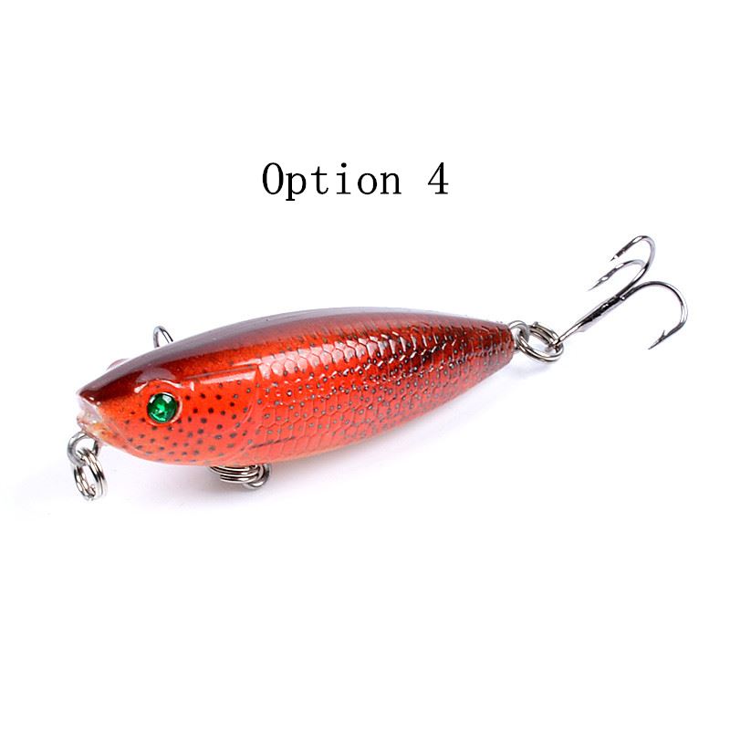 2pc 5.9cm 6.9g top water pencil lure