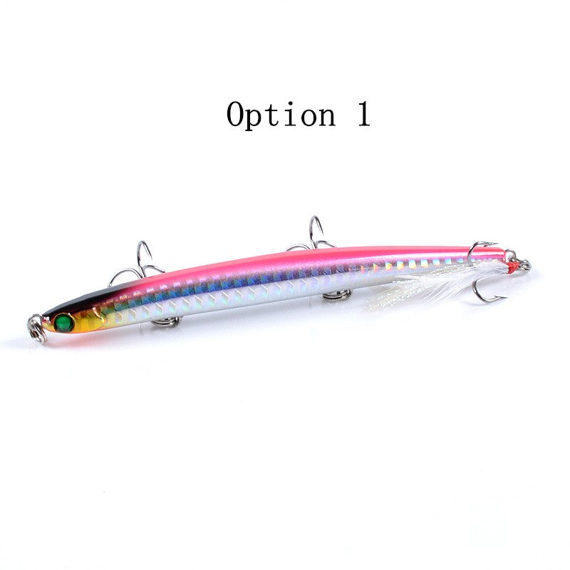 2pc 11.7cm 11.8g underwater pencil lure