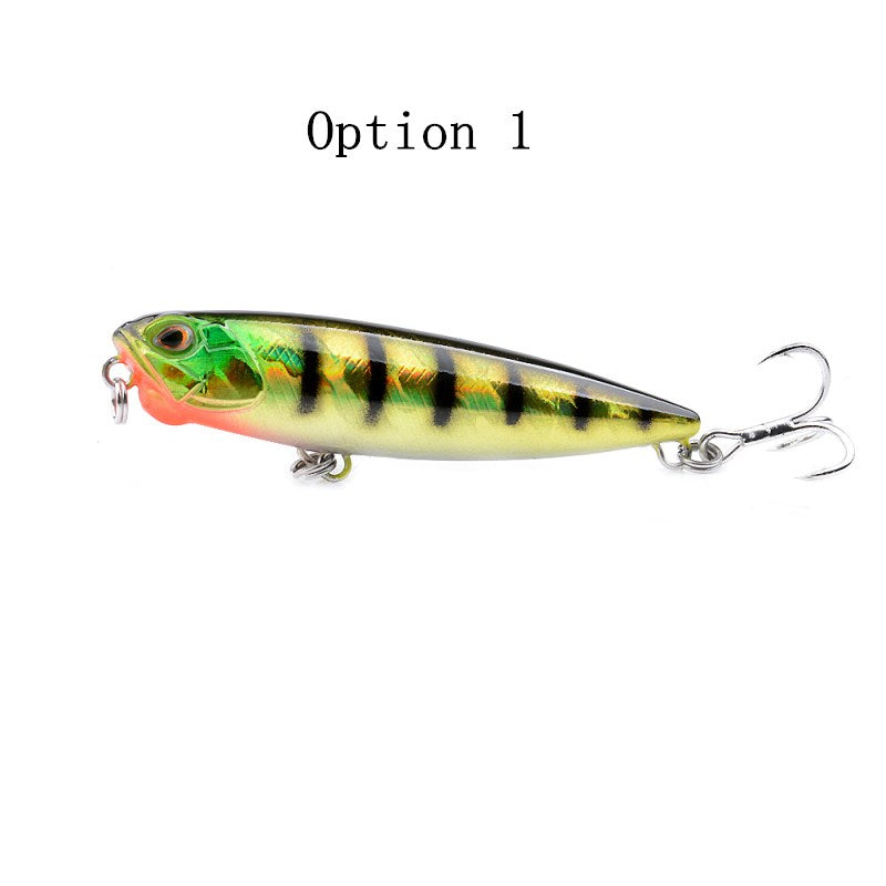 2 pcs 5.5g 6.5cm top water pencil lure