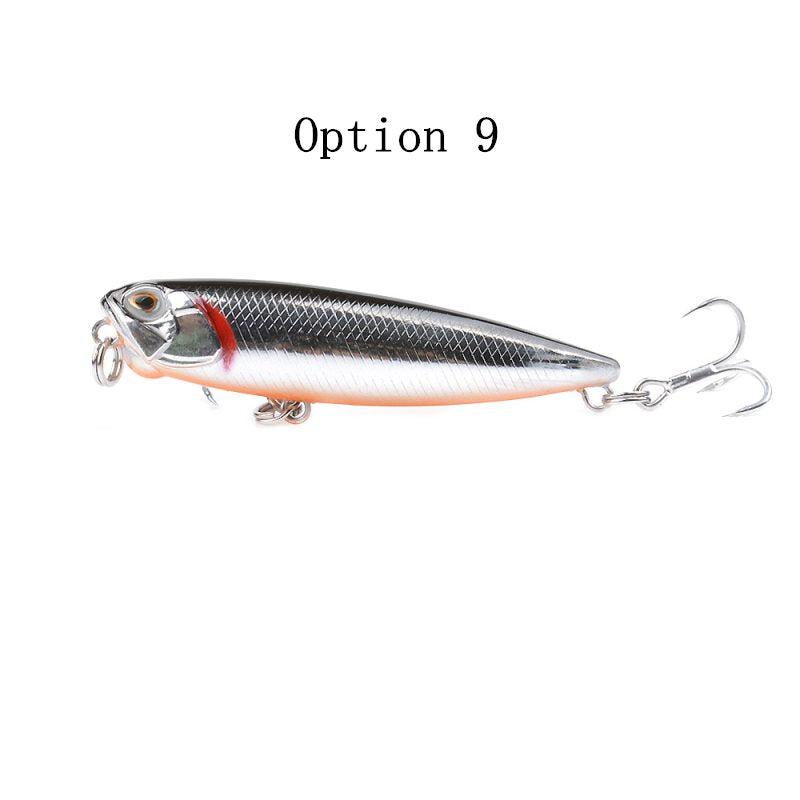 2 pcs 5.5g 6.5cm top water pencil lure