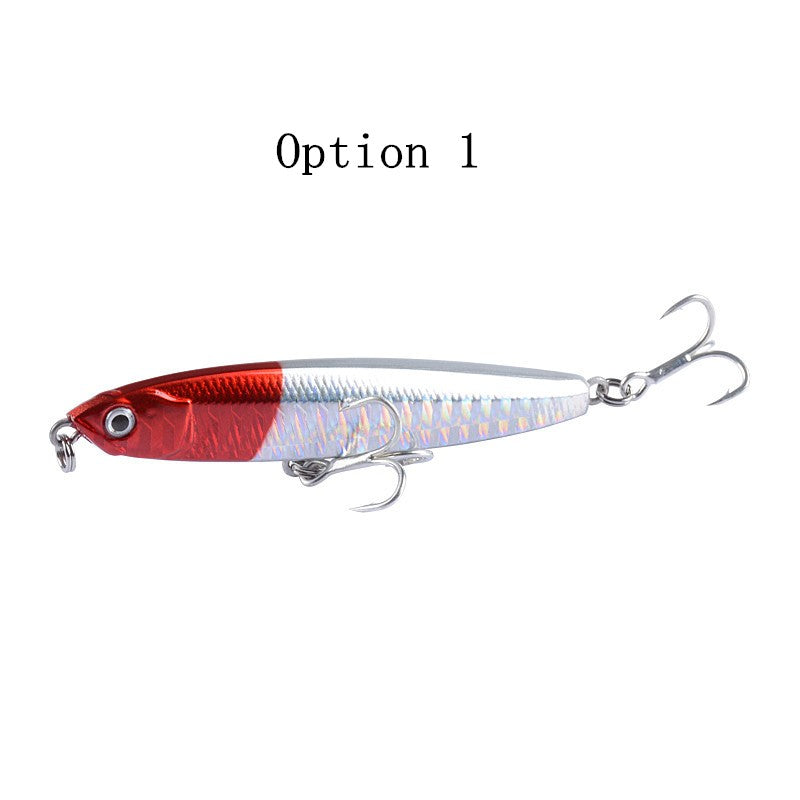 2pc 14/10/18/24g long cast submersible pencil lure