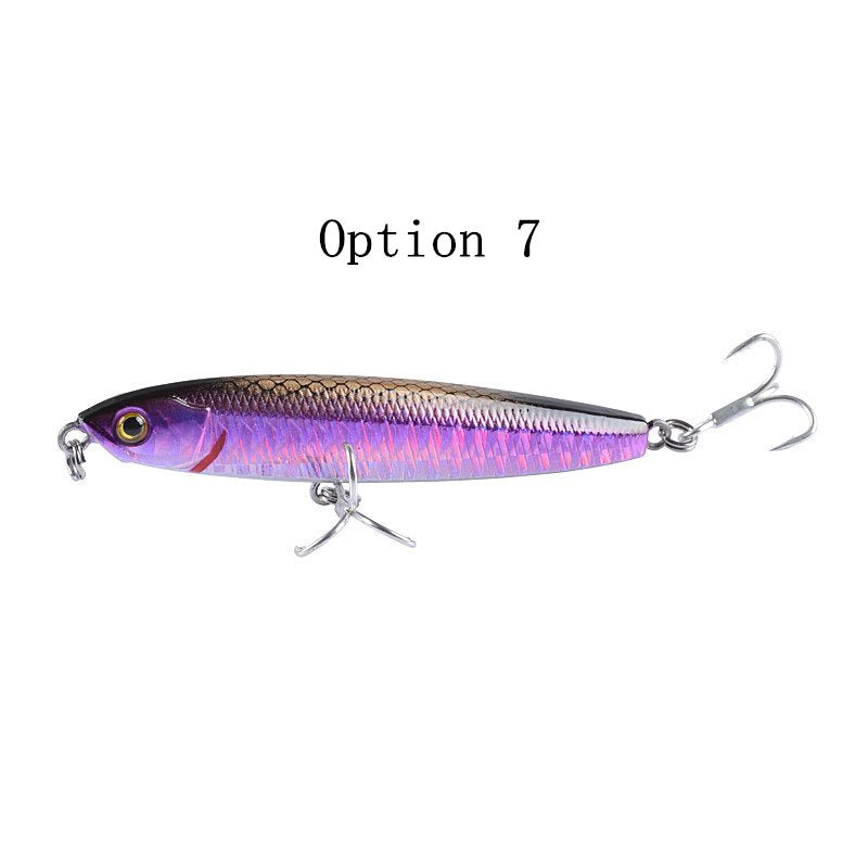 2pc 14/10/18/24g long cast submersible pencil lure