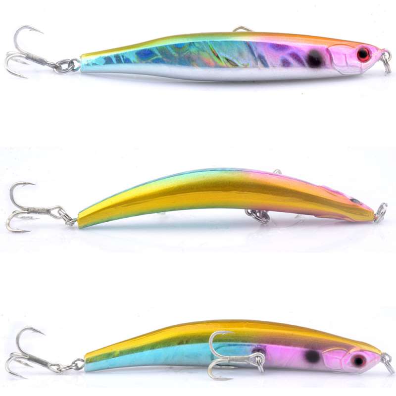 2 pcs 8cm 8g imitation of dying fish pencil lure