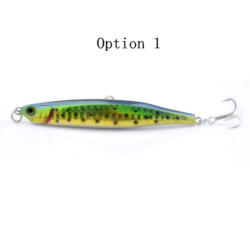 2 pcs 8cm 8g imitation of dying fish pencil lure