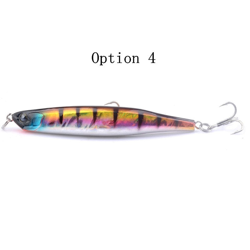 2 pcs 8cm 8g imitation of dying fish pencil lure