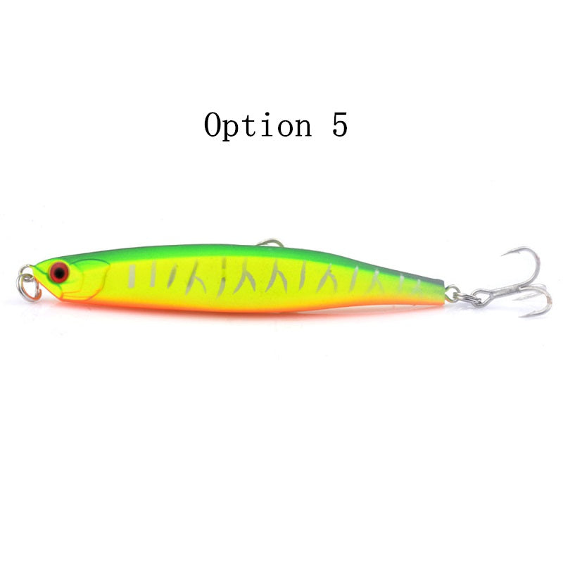 2 pcs 8cm 8g imitation of dying fish pencil lure