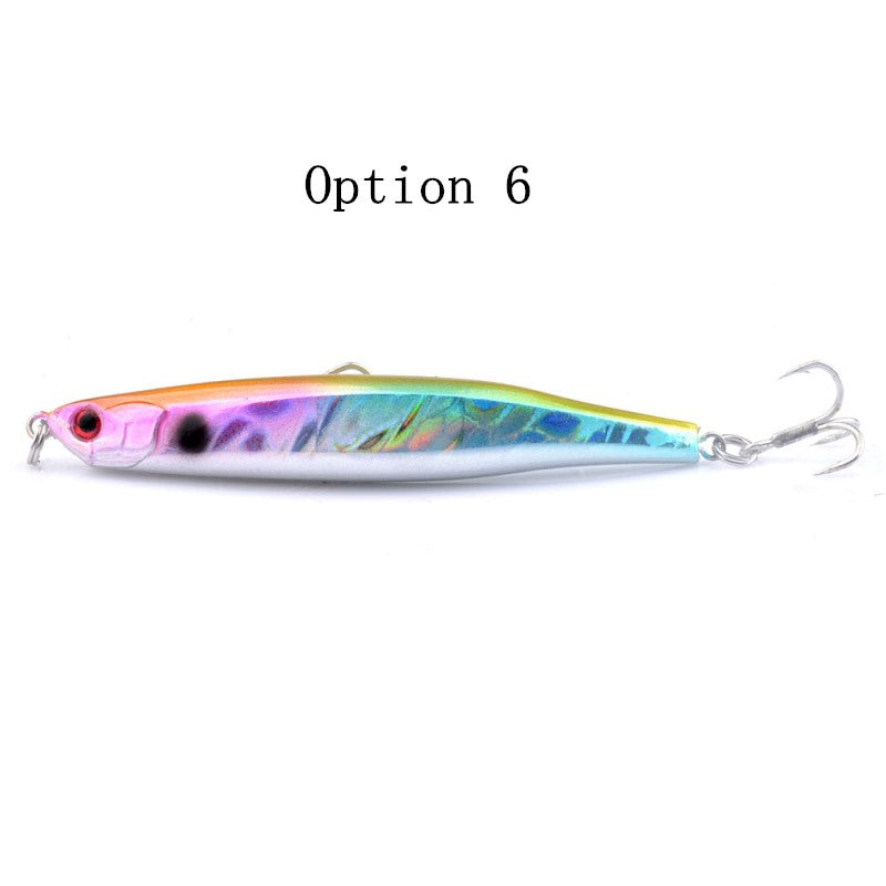 2 pcs 8cm 8g imitation of dying fish pencil lure
