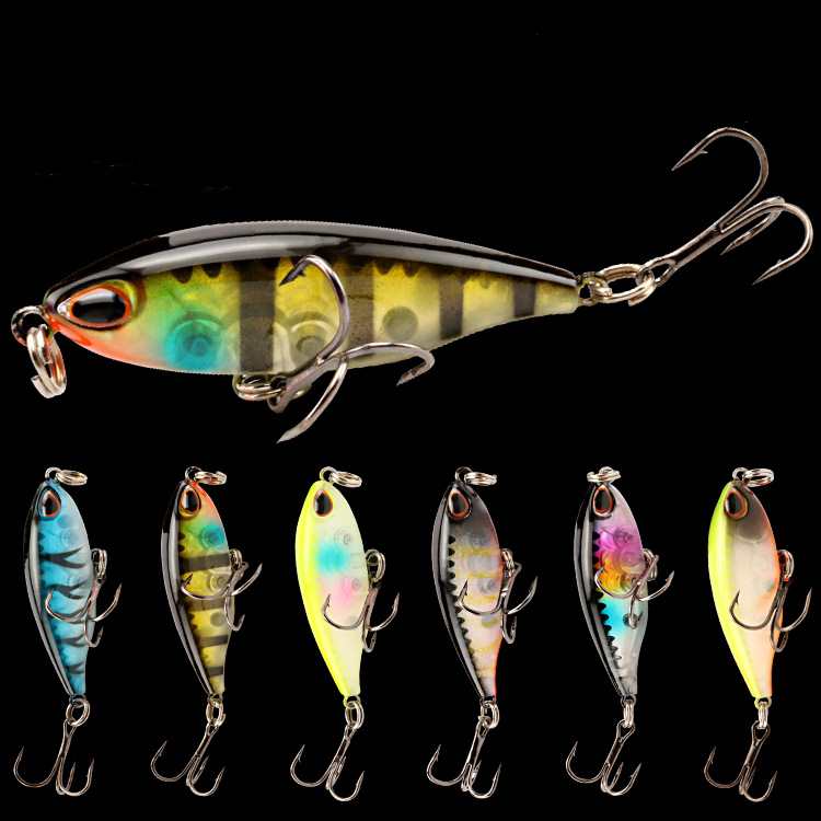 2pc 3.8g 5cm floating pencil lure
