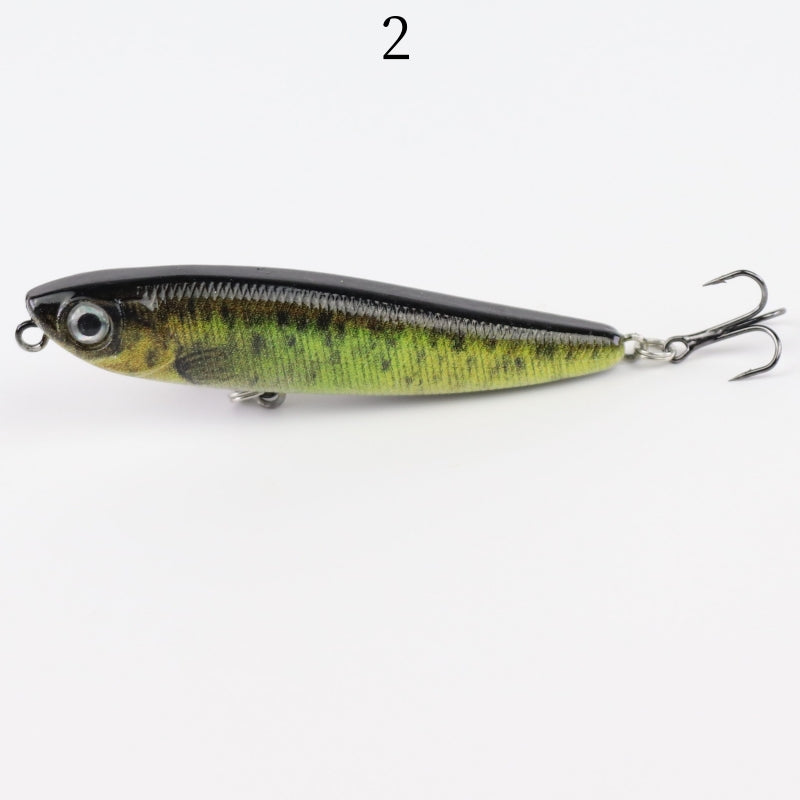 2pc 6cm 3.2g walk the dog baits