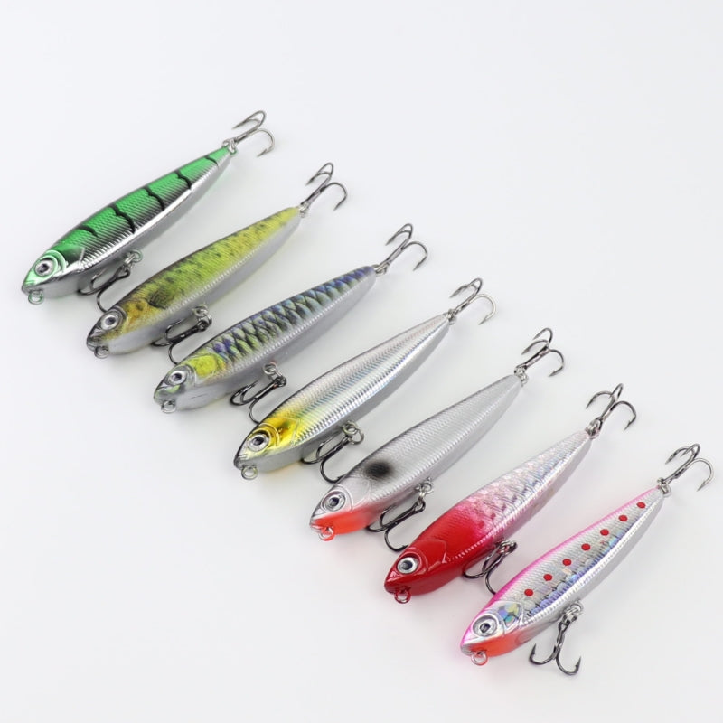 2pc 6cm 3.2g walk the dog baits