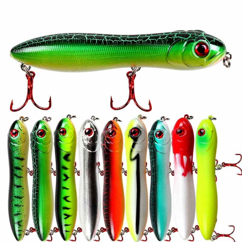 2pc 10cm 16g floating pencil lure