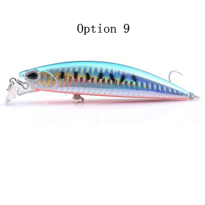 2pc 30g 95mm sinking minnow lure suitable for salty and fresh water