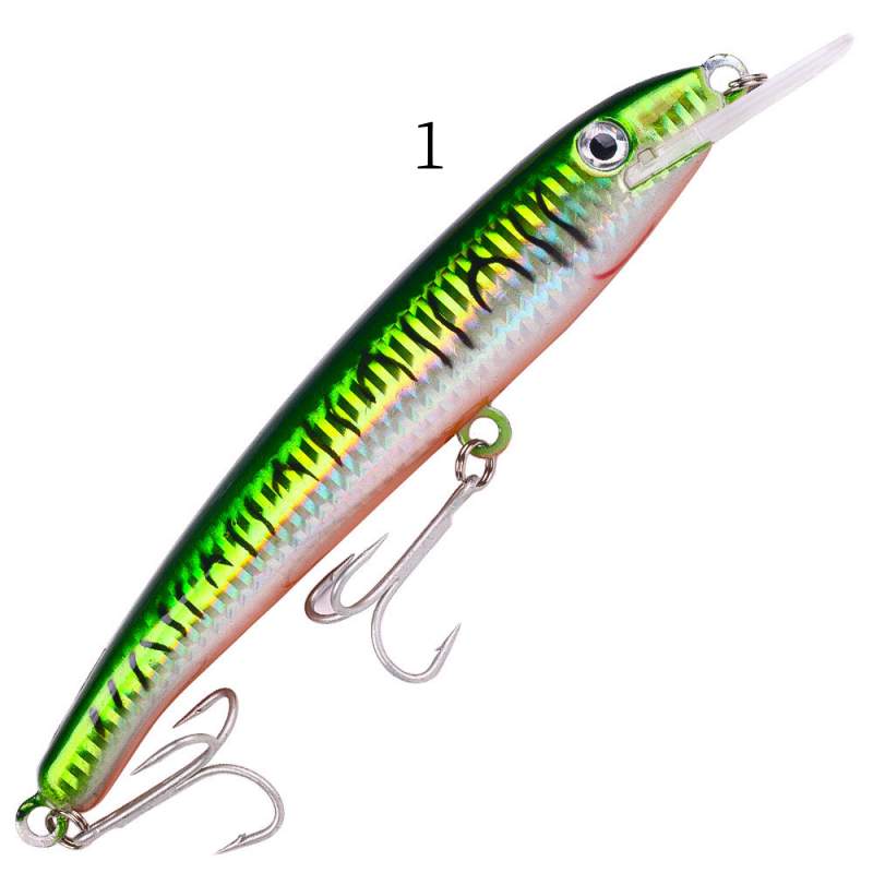 2 pc 28.8g 43.8g sinking minnow lures