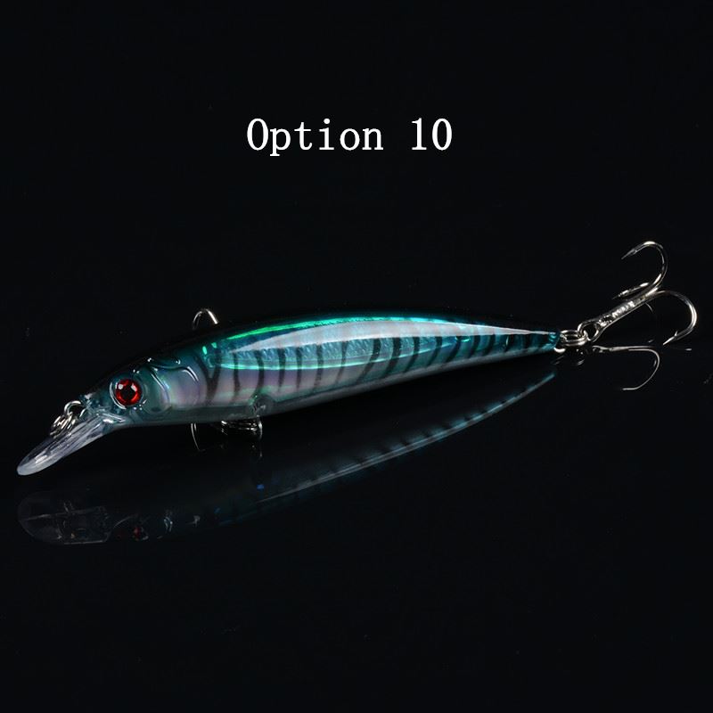 2 pcs 11cm 13.4g floating minnow lure