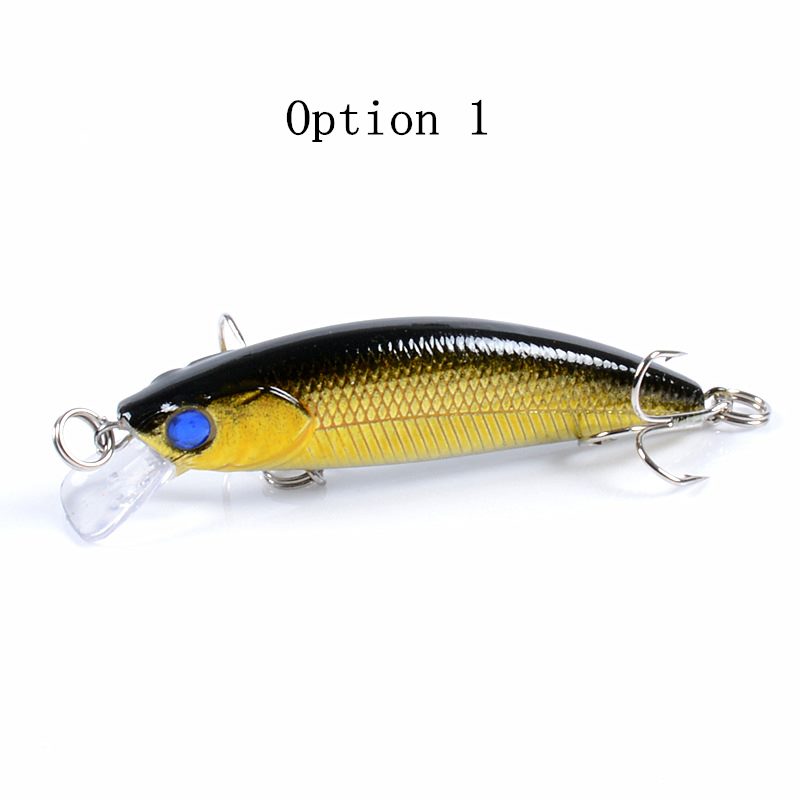 2 pcs 6.7cm 5g floating minnow lure