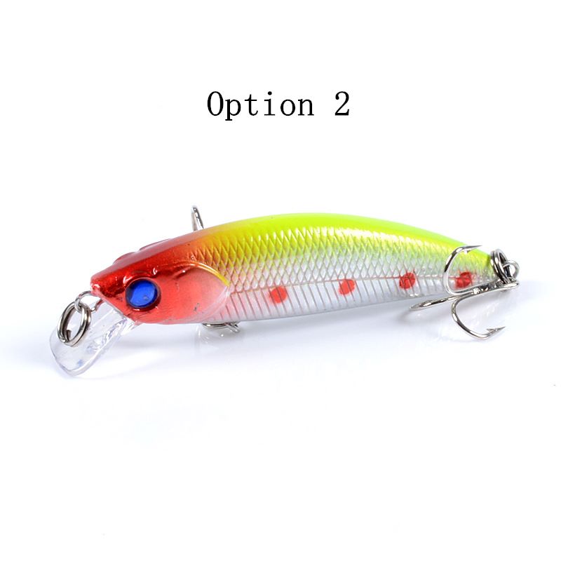 2 pcs 6.7cm 5g floating minnow lure