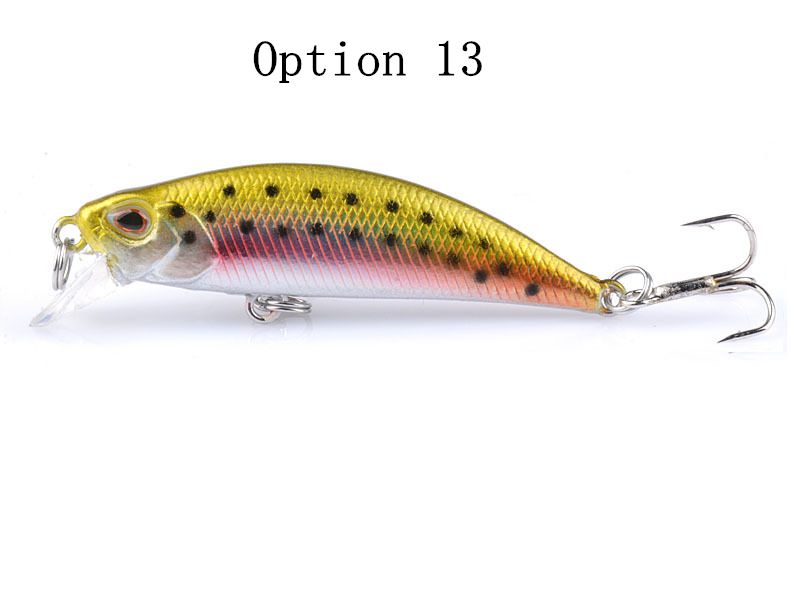 2 pcs 5g 5.5cm underwater minnow lure