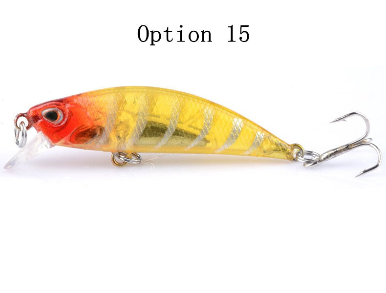 2 pcs 5g 5.5cm underwater minnow lure