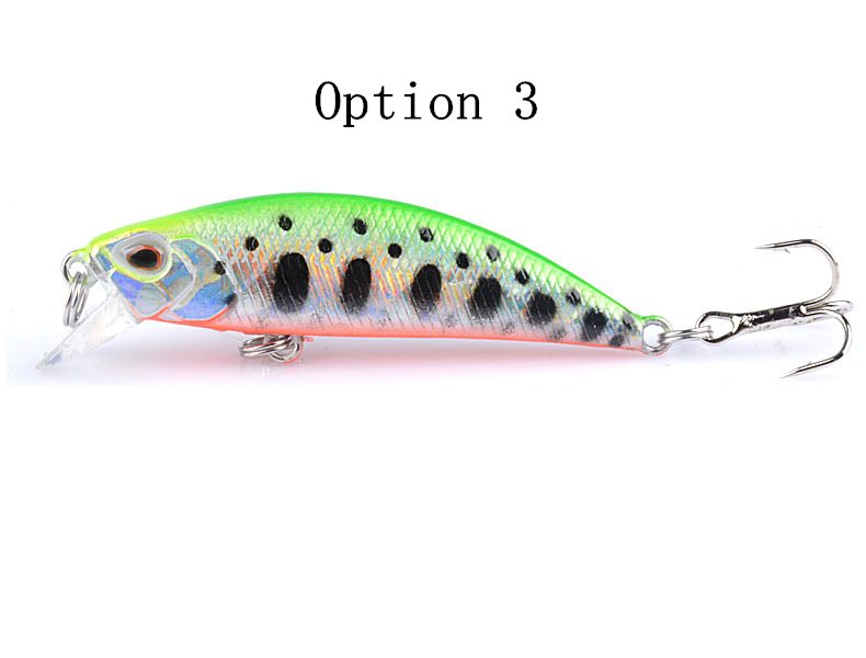 2 pcs 5g 5.5cm underwater minnow lure