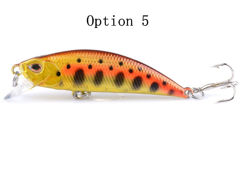 2 pcs 5g 5.5cm underwater minnow lure