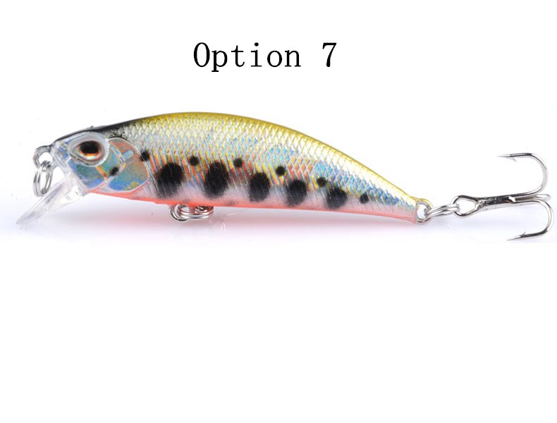 2 pcs 5g 5.5cm underwater minnow lure