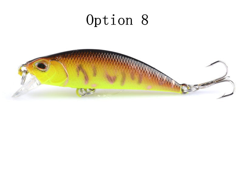 2 pcs 5g 5.5cm underwater minnow lure