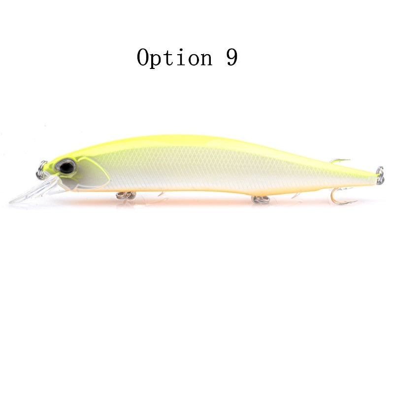 2 pcs 13.4cm 17.5g floating minnow lure