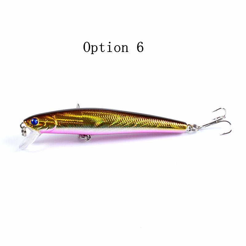 2 pcs 9.6cm 9.8g floating minnow lure