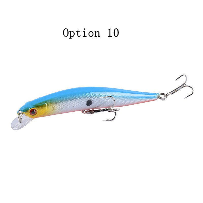 2 pcs 9.8cm 8.2g floating minnow lure
