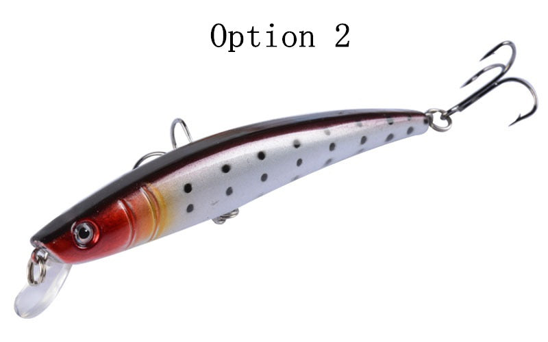 2 pcs 11.5cm 11.6g floating minnow lure