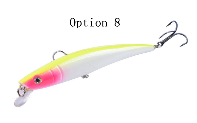 2 pcs 11.5cm 11.6g floating minnow lure