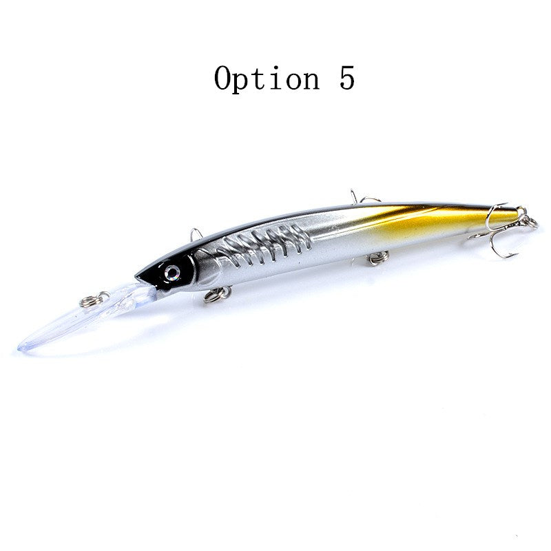 2 pcs 14.5cm 12.4g floating minnow lure