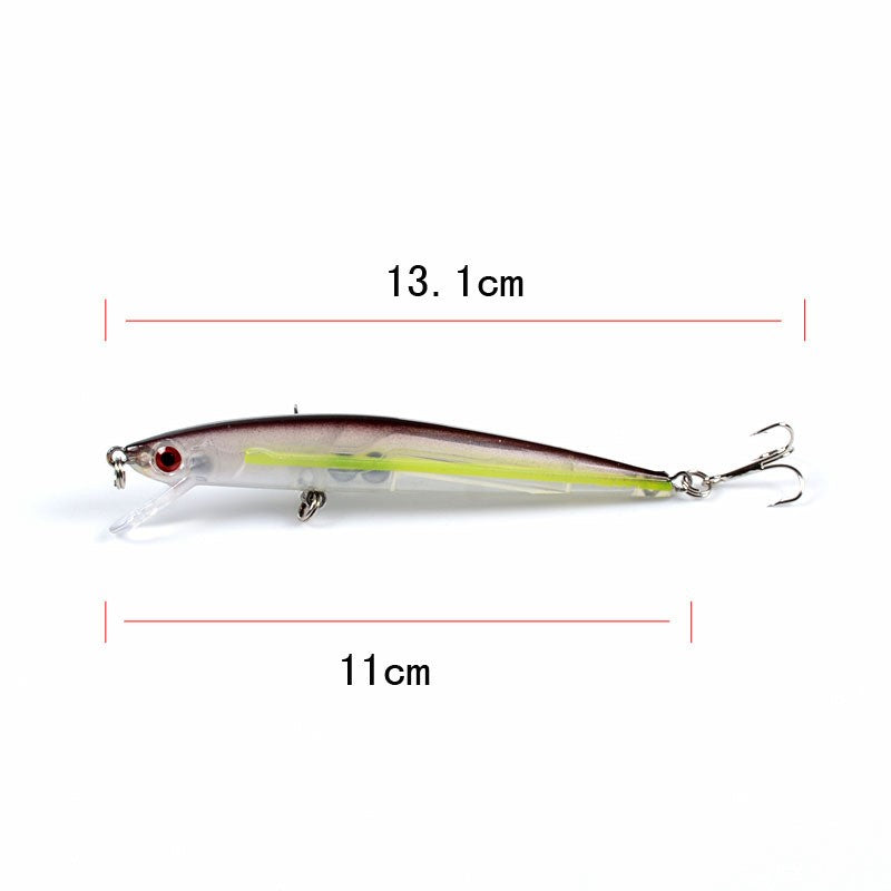 2 pcs 11cm 9.2g floating minnow lure