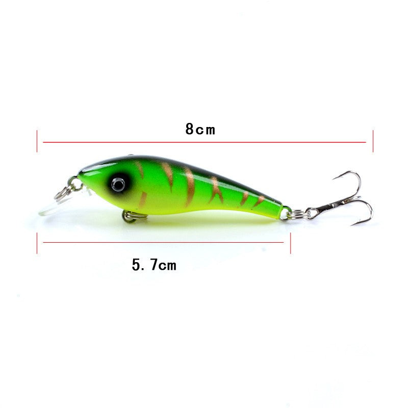 2 pcs 5.7cm 4.4g floating minnow lure