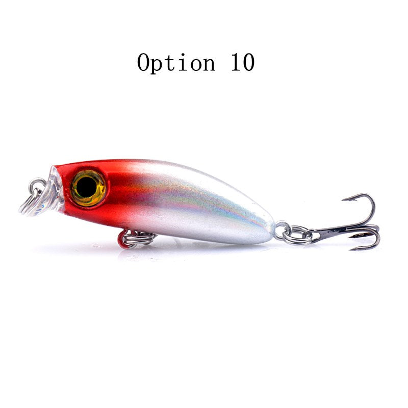 2 pcs 3.5cm 3g underwater minnow lure