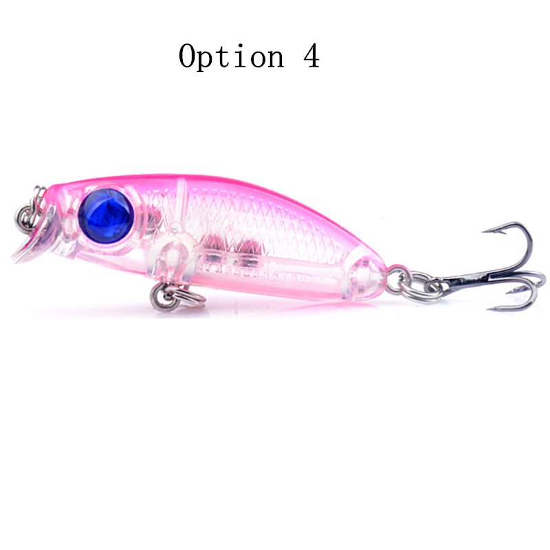 2 pcs 3.5cm 3g underwater minnow lure