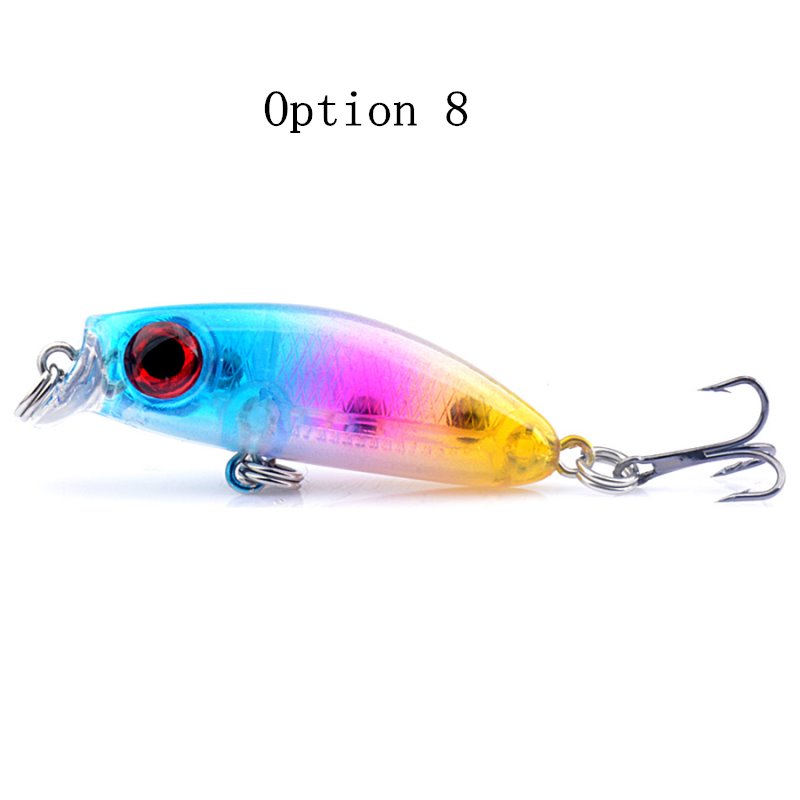 2 pcs 3.5cm 3g underwater minnow lure
