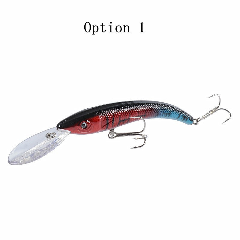 2 pcs 15.5cm 16.3g floating minnow lure