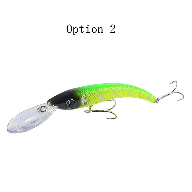 2 pcs 15.5cm 16.3g floating minnow lure