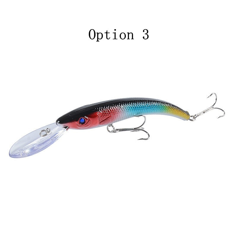 2 pcs 15.5cm 16.3g floating minnow lure