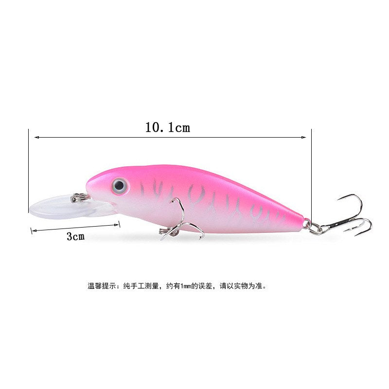 2 pcs 10cm 11.5g floating minnow lure