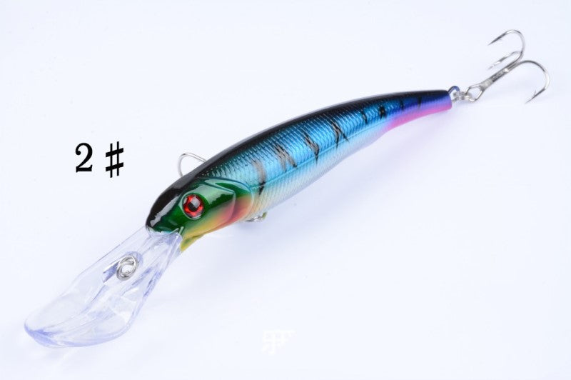 2 pcs 16cm 28g floating minnow lure