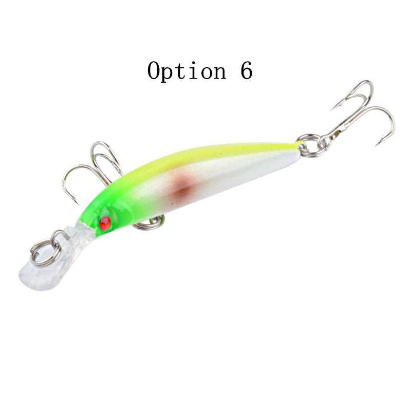 2 pcs 6.7cm 4g floating minnow lure