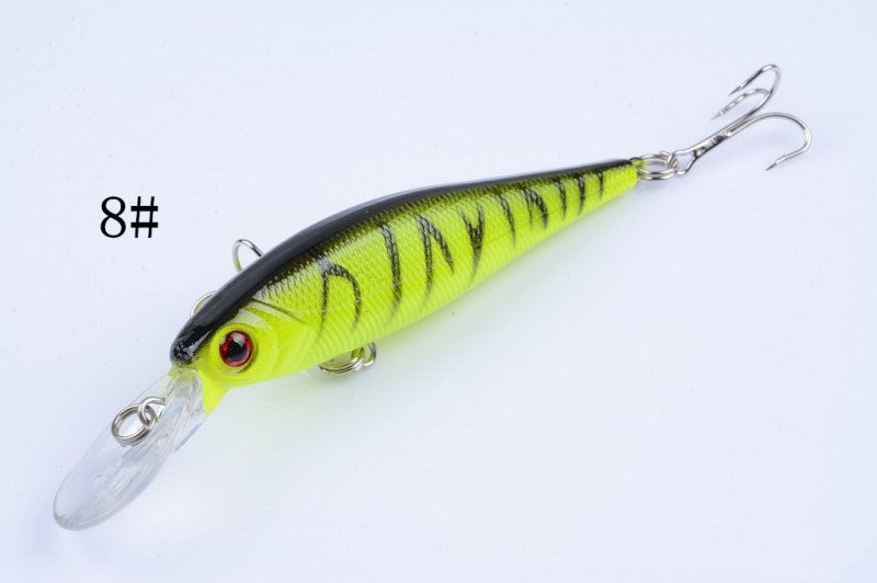 2 pcs 10cm 9.6g floating minnow lure